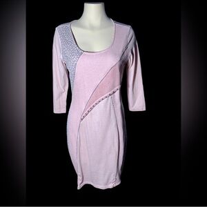ANGELS NEVER DIE | Y2K Pink Mini Dress P2P 17.5 as is per photos